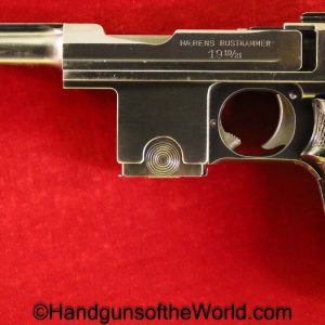 Haerens Rustkammer, 1910/21, 9mm, Danish, Military, Denmark, 1924, Handgun, Pistol, C&R, Collectible, Bergmann Bayard, Bayard, Hand gun, 1910, Trolit