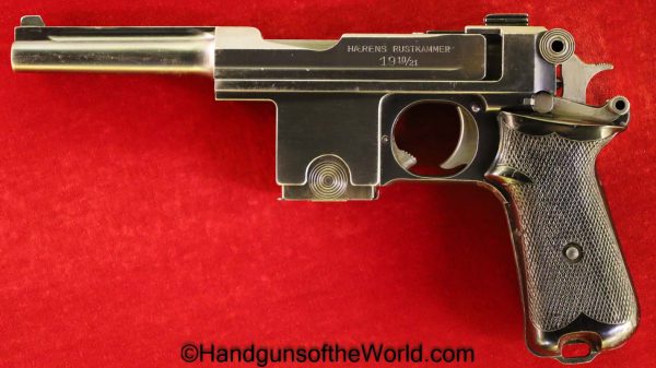 Haerens Rustkammer, 1910/21, 9mm, Danish, Military, Denmark, 1924, Handgun, Pistol, C&R, Collectible, Bergmann Bayard, Bayard, Hand gun, 1910, Trolit