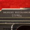 Haerens Rustkammer, 1910/21, 9mm, Danish, Military, Denmark, 1924, Handgun, Pistol, C&R, Collectible, Bergmann Bayard, Bayard, Hand gun, 1910, Trolit