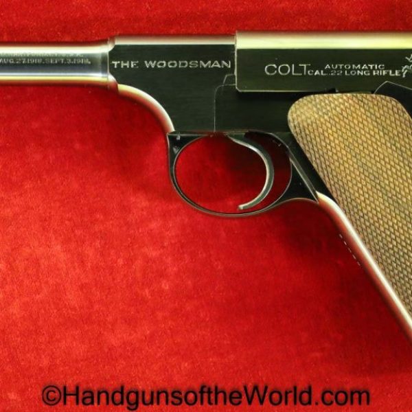 Colt, Woodsman Sport, .22lr, 1934, Mint, Woodsman, Handgun, Pistol, C&R, Collectible, Sport, 22, .22, 22lr, American, Americana, America, USA, Target