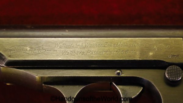 Walther, PP, 7.65mm, German, WWII, WaA359, Proofed, Germany, WW2, Handgun, Pistol, C&R, Collectible, Pocket, 7.65, 32, .32, acp, auto, WaA 359, Hand gun