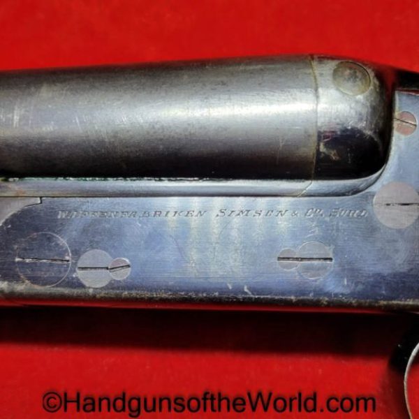 Simson & Co, Special, Side by Side, Shotgun, 16 Gauge, 16GA, 16 GA, Simson, SxS, Longarm, Long arm, C&R, Collectible, German, Germany, Pre-War, Pre War