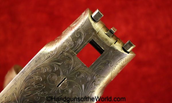 Sauer & Sohn, Ejector, 16 Gauge, Double Barrel, Shotgun, Geco, Retailer Marked, Factory Engraved, German, Germany, SxS, 16GA, 16 GA, Sauer, Longarm