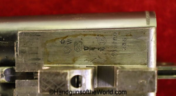 Sauer & Sohn, Ejector, 16 Gauge, Double Barrel, Shotgun, Geco, Retailer Marked, Factory Engraved, German, Germany, SxS, 16GA, 16 GA, Sauer, Longarm
