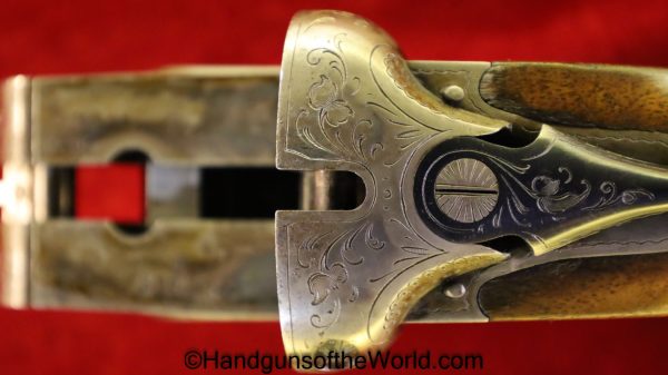 Sauer & Sohn, Ejector, 16 Gauge, Double Barrel, Shotgun, Geco, Retailer Marked, Factory Engraved, German, Germany, SxS, 16GA, 16 GA, Sauer, Longarm