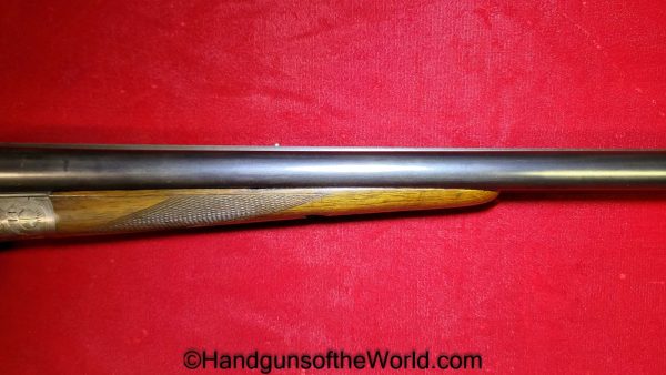 Sauer & Sohn, Ejector, 16 Gauge, Double Barrel, Shotgun, Geco, Retailer Marked, Factory Engraved, German, Germany, SxS, 16GA, 16 GA, Sauer, Longarm