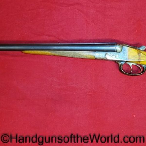 Sauer & Sohn, Ejector, 16 Gauge, Double Barrel, Shotgun, Geco, Retailer Marked, Factory Engraved, German, Germany, SxS, 16GA, 16 GA, Sauer, Longarm
