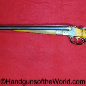 Sauer & Sohn, Ejector, 16 Gauge, Double Barrel, Shotgun, Geco, Retailer Marked, Factory Engraved, German, Germany, SxS, 16GA, 16 GA, Sauer, Longarm