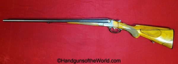 Sauer & Sohn, Ejector, 16 Gauge, Double Barrel, Shotgun, Geco, Retailer Marked, Factory Engraved, German, Germany, SxS, 16GA, 16 GA, Sauer, Longarm