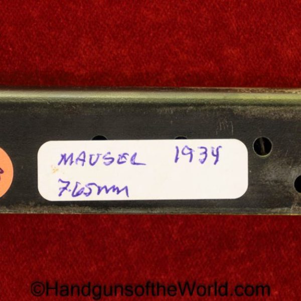 Mauser, 1934, 7.65mm, Magazine, Clip, Mag, Original, Collectible, Handgun, Hand gun, Pistol, 7.65, 32, .32, acp, auto, German, Germany, Model, Vintage