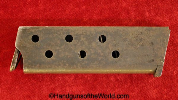 Frommer, Stop, 7.65mm, Magazine, Clip, Mag, Original, Collectible, Hungarian, Hungary, Handgun, Pistol, 32, .32, acp, auto, 7.65, Hand gun, Real, Vintage