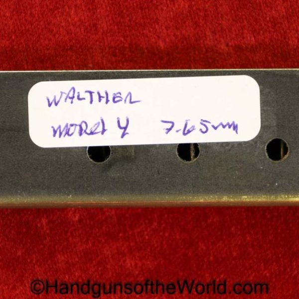 Walther, Model 4, 7.65mm, Magazine, Clip, Mag, Original, Collectible, 4, Model, IV, German, Germany, Handgun, Hand gun, Pistol, 32, .32, acp, auto, 7.65