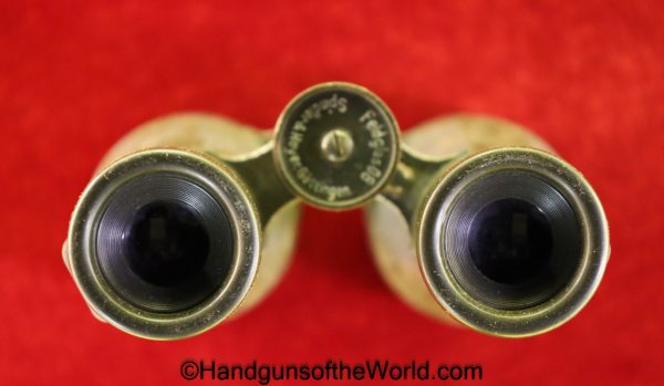 German, Germany, WW1, WWI, Field Binoculars, Binoculars, Feldglas 08, Original, Collectible, with Case, Cased, Militaria, Field Gear, Field, Military