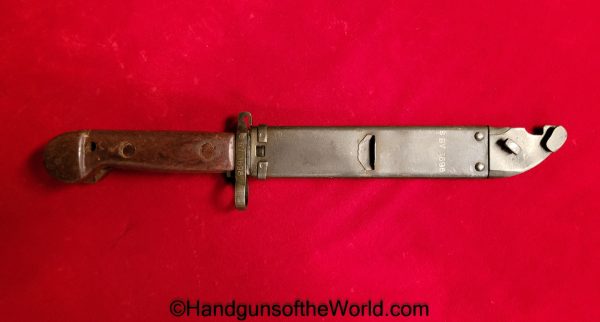 AK-47, Bayonet, Romanian, Contract, Romanian Contract, Romania, AK, 47, AKM, Original, Collectible, Matching, Matching Scabbard, Cold War, Rifle