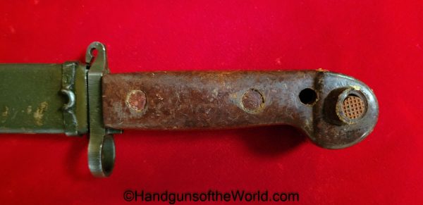 AK-47, Bayonet, Romanian, Contract, Romanian Contract, Romania, AK, 47, AKM, Original, Collectible, Matching, Matching Scabbard, Cold War, Rifle