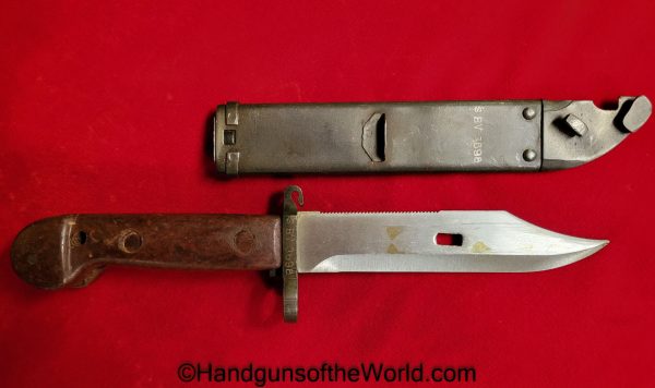 AK-47, Bayonet, Romanian, Contract, Romanian Contract, Romania, AK, 47, AKM, Original, Collectible, Matching, Matching Scabbard, Cold War, Rifle