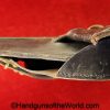 FN, Browning, 1922, Holster, Dutch, Pattern, Black, leather, full flap, Police, Holland, Netherlands, The Netherlands, Original, Collectible, Handgun, Pistol
