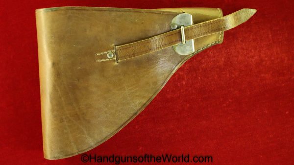 FN, Browning, 1922, Holster, Dutch, Pattern, Holland, Netherlands, The Netherlands, Original, Collectible, Hand gun, Handgun, Pistol, Brown, Leather