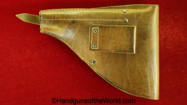 FN, Browning, 1922, Holster, Dutch, Pattern, Holland, Netherlands, The Netherlands, Original, Collectible, Hand gun, Handgun, Pistol, Brown, Leather