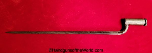 Austrian, Model, 1799, Socket, Bayonet, Austria, Original, Collectible, Musket, Rifle, Longarm, Long, Arm, Socket Bayonet, 4 Sided, Vintage, Antique