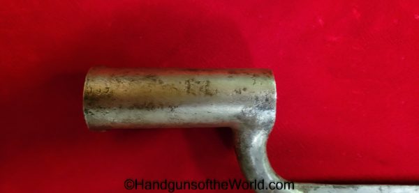 Austrian, Model, 1799, Socket, Bayonet, Austria, Original, Collectible, Musket, Rifle, Longarm, Long, Arm, Socket Bayonet, 4 Sided, Vintage, Antique