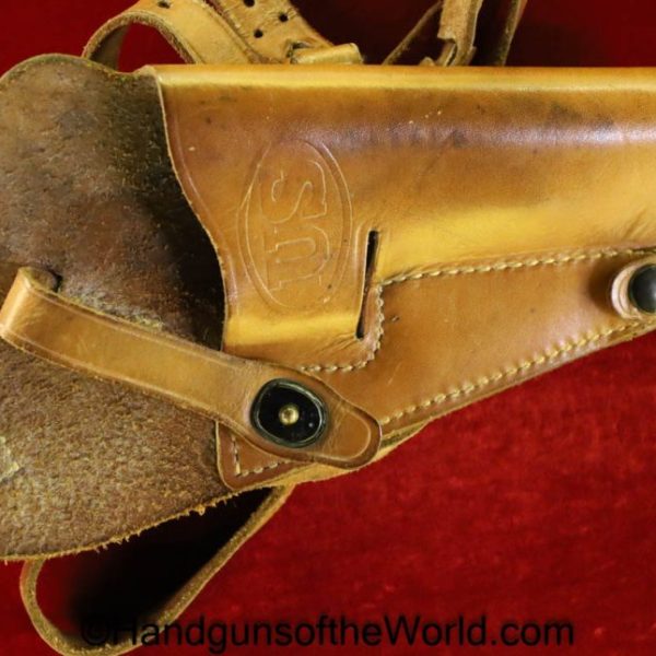 Colt, 1911, 1911A1, Shoulder Holster, USMC, 45, Brown, leather, Boyt, Holster, WWII, WW2, Original, Collectible, US, USA, Americana, American, America, 1945