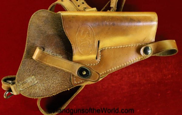 Colt, 1911, 1911A1, Shoulder Holster, USMC, 45, Brown, leather, Boyt, Holster, WWII, WW2, Original, Collectible, US, USA, Americana, American, America, 1945