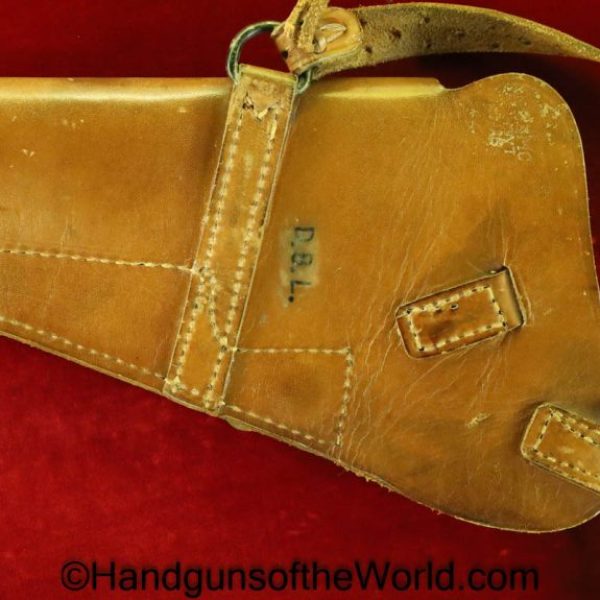 Colt, 1911, 1911A1, Shoulder Holster, USMC, 45, Brown, leather, Boyt, Holster, WWII, WW2, Original, Collectible, US, USA, Americana, American, America, 1945