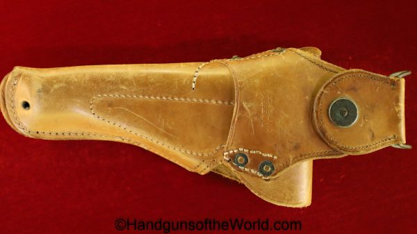 Colt, 1911, Model 1912, Calvary, Holster, Russet, leather, Rock Island Arsenal, 1918, TCC, Original, Collectible, Model, 1912, 45, .45, Handgun, Pistol, USA