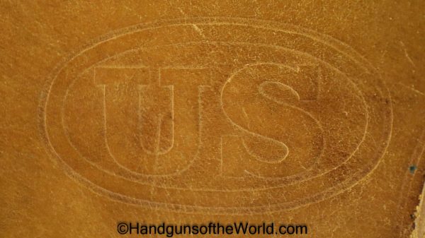 Colt, 1911, Model 1912, Calvary, Holster, Russet, leather, Rock Island Arsenal, 1918, TCC, Original, Collectible, Model, 1912, 45, .45, Handgun, Pistol, USA