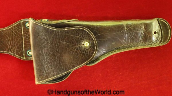 Colt, 1911, 1911A1, General Officers, Holster, smooth, dark brown, leather, Original, Collectible, General, Officer, Officers, Hand gun, Pistol, Handgun