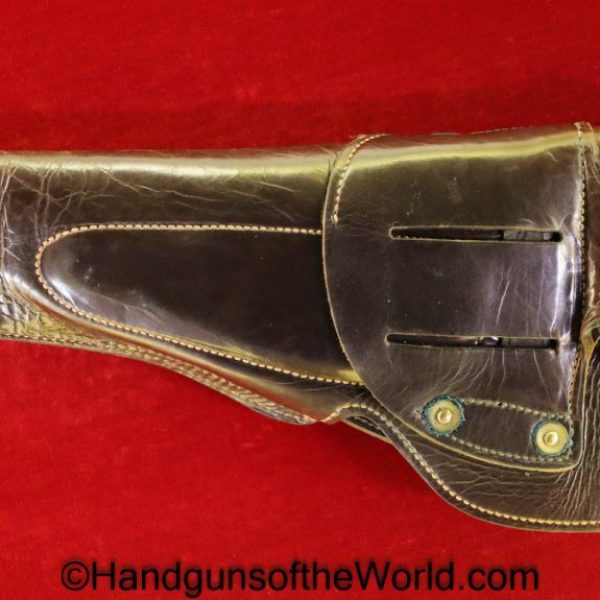 Colt, 1911, 1911A1, General Officers, Holster, smooth, dark brown, leather, Original, Collectible, General, Officer, Officers, Hand gun, Pistol, Handgun