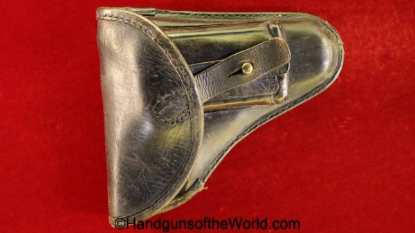 CZ 24, Brown, Leather, Holster, Original, Collectible, CZ, 24, CZ24, CZ-24, Czech, Czechoslovakia, Handgun, Hand gun, Pistol, Period, Vintage