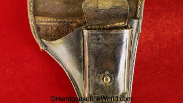 CZ 24, Brown, Leather, Holster, Original, Collectible, CZ, 24, CZ24, CZ-24, Czech, Czechoslovakia, Handgun, Hand gun, Pistol, Period, Vintage