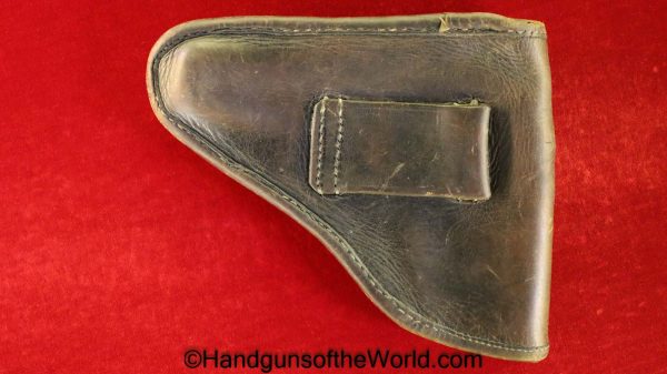 CZ-24, Holster, Brown, Leather, Original, Collectible, Czech, Czechoslovakia, CZ24, CZ 24, CZ, 24, Handgun, Pistol, Hand gun, WWII, WW2