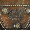 Colt, Government Model, Audley, Holster, black brown, leather, Dated, 1914, Original, Collectible, 1911, Handgun, Pistol, Government, Model, Spring, Clip