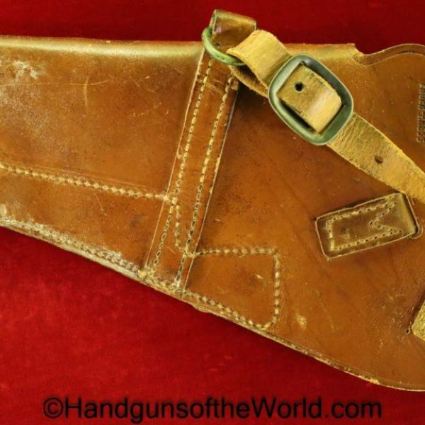 Colt, 1911, 45, .45, acp, auto, 1911A1, Enger - Kress, Shoulder Holster, Holster, Original, Collectible, WWII, WW2, brown, leather, USA, Americana, America