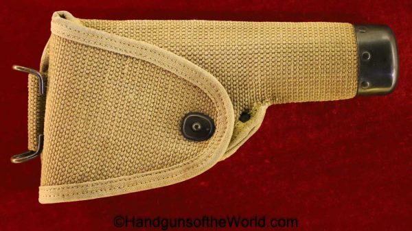 Colt, 1911, Mills, Holster, Belt, Package, Original, Collectible, WWI, WW1, USA, American, Americana, America, Handgun, Pistol, Hand gun, Pouch, Experimental