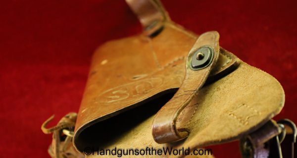 Colt, 1911A1, Shoulder Holster, USMC, 45, USMC 45, Boyt, Holster, Original, Collectible, 1911, 45, .45, Handgun, Pistol, WWII, WW2, Shoulder, Tan, Leather