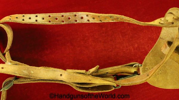 Colt, 1911A1, Shoulder Holster, USMC, 45, USMC 45, Boyt, Holster, Original, Collectible, 1911, 45, .45, Handgun, Pistol, WWII, WW2, Shoulder, Tan, Leather