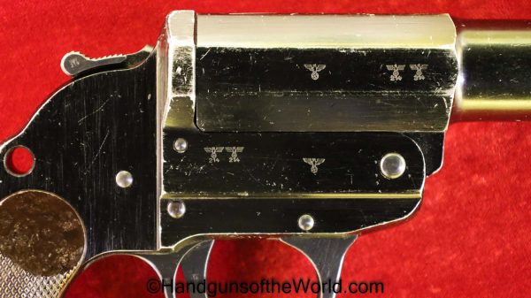 German Herr Flare Pistol, 26.5mm, S/237-1938 Full Rig - Image 17