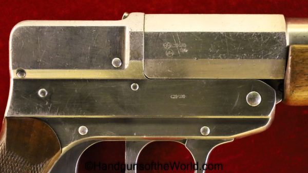 German, Walther, SL, Flare Pistol, 26.5mm, Single Shot, Stainless Steel, Kriegsmarine, U-Boat, U-Boot, Submarine, Germany, WWII, WW2, Handgun, Collectible