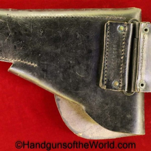 French, MAB, PA 15, Holster, PA15, PA-15, France, Original, Collectible, Handgun, Pistol, Hand gun, Black, Leather, Air Force, Breakaway, Break away