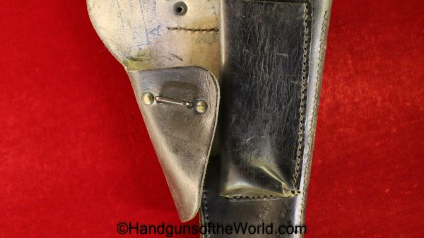 French, MAB, PA 15, Holster, PA15, PA-15, France, Original, Collectible, Handgun, Pistol, Hand gun, Black, Leather, Air Force, Breakaway, Break away