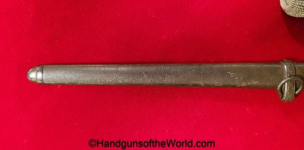 German, Officers, Army, Dagger, With Portepee, Original, Collectible, Germany, WWII, WW2, Army Dagger, Officers Dagger, Eikhorn, Logo