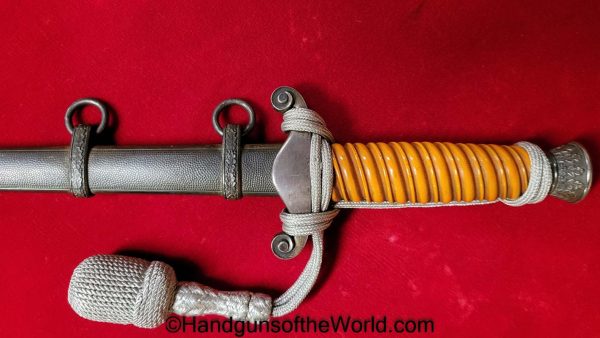 German, Officers, Army, Dagger, With Portepee, Original, Collectible, Germany, WWII, WW2, Army Dagger, Officers Dagger, Eikhorn, Logo