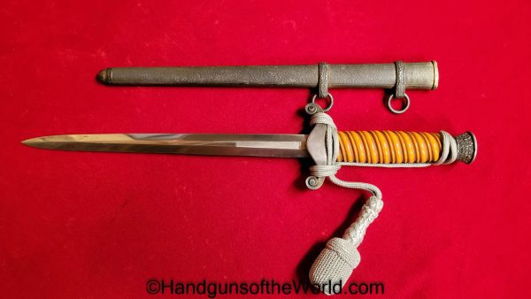 German, Officers, Army, Dagger, With Portepee, Original, Collectible, Germany, WWII, WW2, Army Dagger, Officers Dagger, Eikhorn, Logo