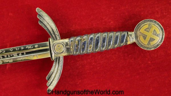 German, Germany, Luftwaffe, Officers, Presentation, Sword, Original, Collectible, 1936, Officer, Cottbus, Rare, WWII, WW2, Airforce, Air Force, Vintage