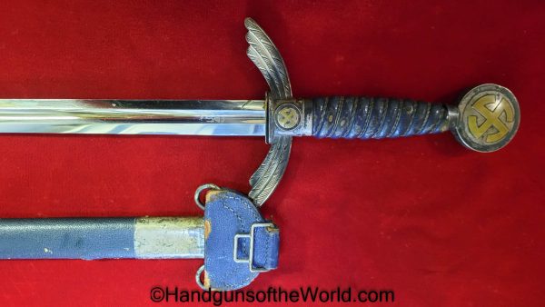 German, Germany, Luftwaffe, Officers, Presentation, Sword, Original, Collectible, 1936, Officer, Cottbus, Rare, WWII, WW2, Airforce, Air Force, Vintage