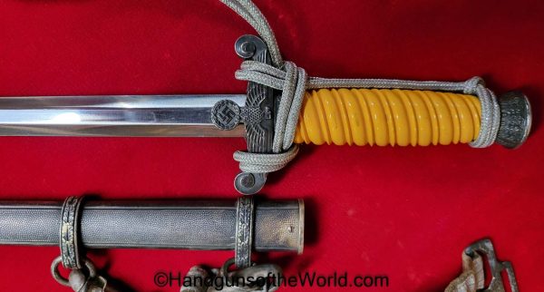 German, Officers, Army, Dagger, With Hanger, with Portepee, Original, Collectible, Germany, WWII, WW2, Army Dagger, Officers Dagger, Unmarked